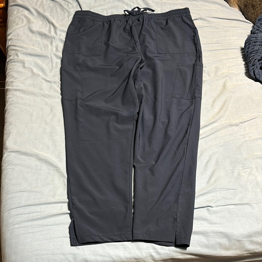 Navy blue scrub pants